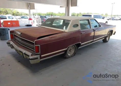 1978 Lincoln Continental z USA, uszkodzony, nr VIN 8YB2A902043